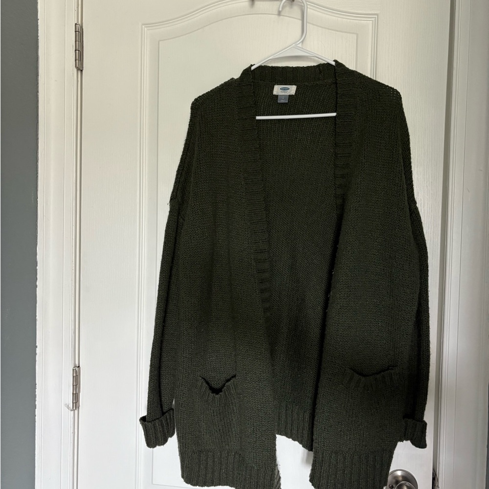 Old Navy Women's Cardigan - Dark Green